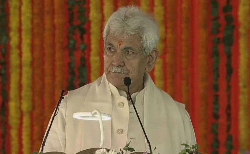 Plagued by separatism, terrorism for decades; Kashmir again an abode of peace: LG Manoj Sinha 