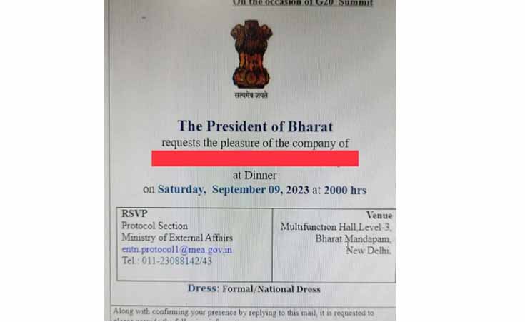 “President Of Bharat”: G20 Dinner Invite Sparks Big Buzz