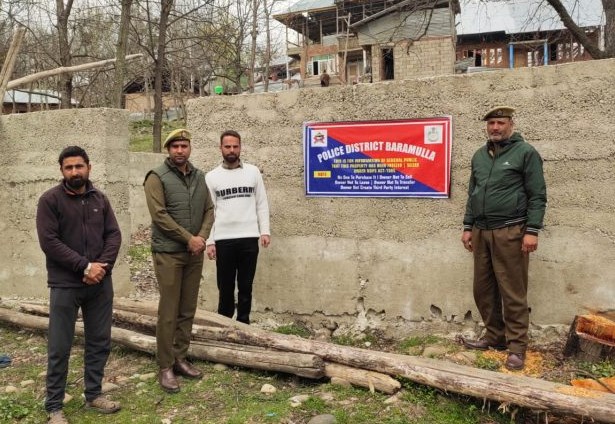 Police attach “illegal” properties of a drug peddler in J&K