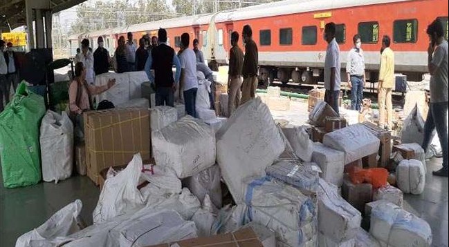 CBI raids parcel department of Jammu railway station in GST evading scam, checking of goods going on