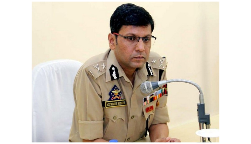 IGP Jammu Mukesh Singh transferred Seven Inspectors