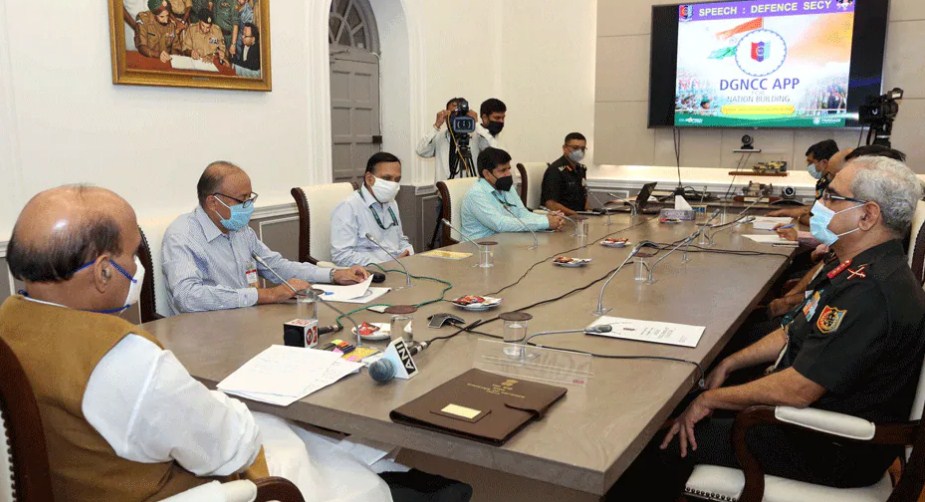 Defence Minister Rajnath Singh launches mobile App for NCC training