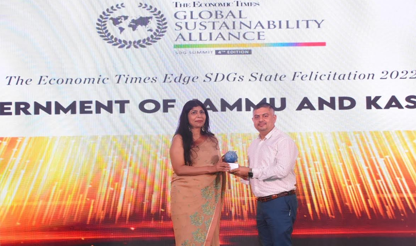 J&K receives felicitations for excelling in UN SDG during past couple of years