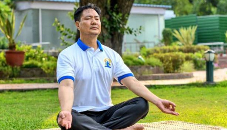 'Don't fall prey to rumours': Kiren Rijiju appeals to take Covid vaccine on Yoga Day