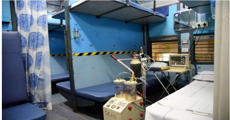 Over 300 rail coaches turn into 2,400 isolation wards
