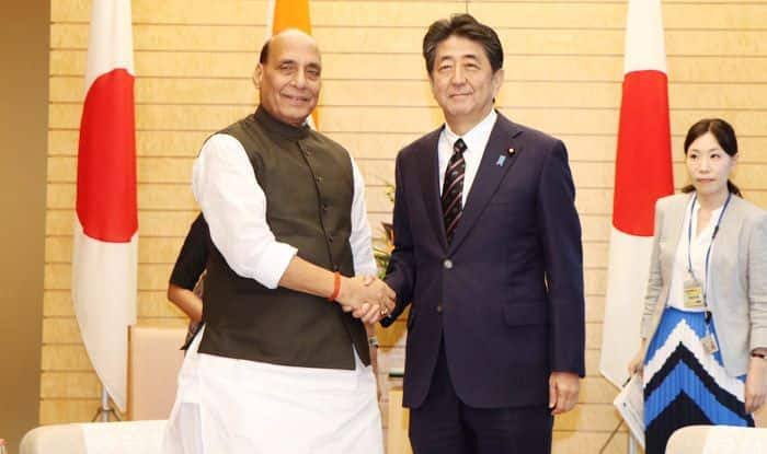 Pakistan has no locus standi on Kashmir: Rajnath tells Japanese PM 