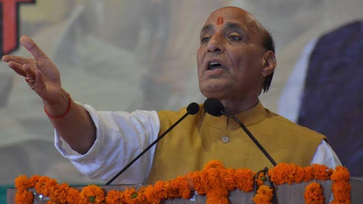 If you want to tackle terror in Pakistan, we'll send Indian Army: Rajnath Singh to Imran Khan