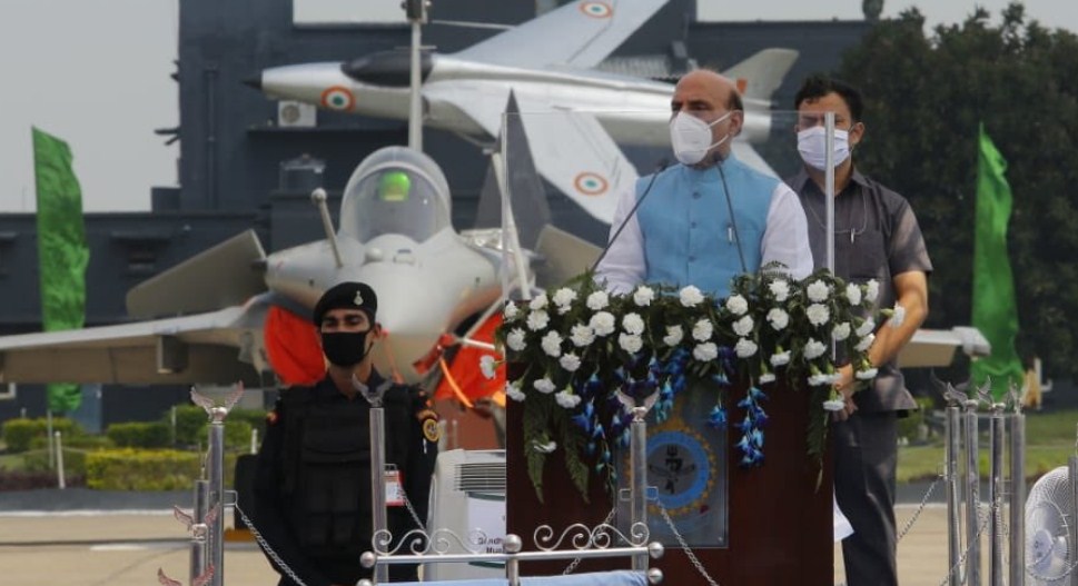 "Rafale Induction Sends A Strong Message To World": Rajnath Singh