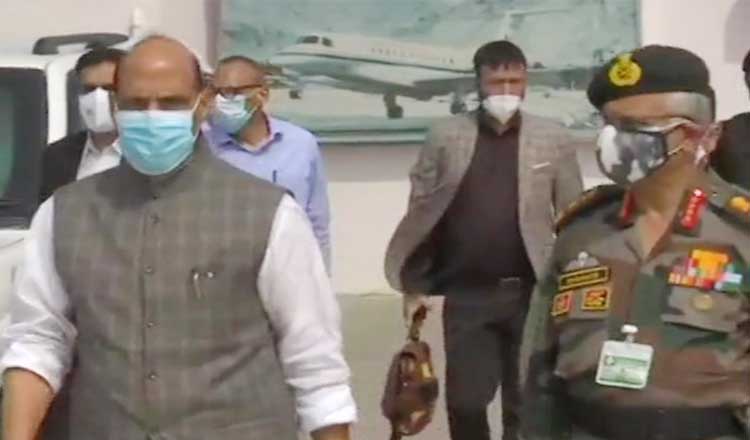 Rajnath Singh embarks on three-day visit to Ladakh