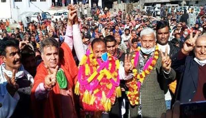 Support BJP for peace, progress: Ravinder Raina