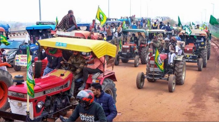 Haryana Police use water cannon, teargas shells to stop farmers’ march to Karnal