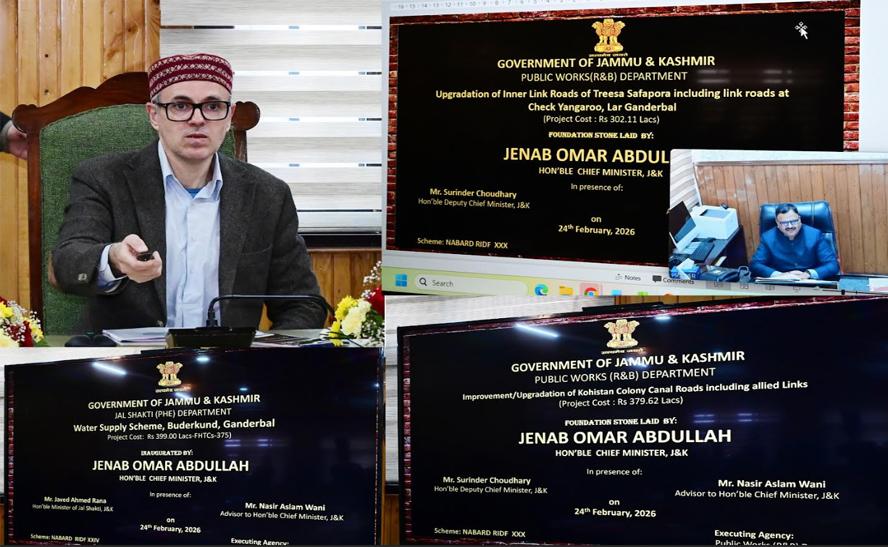 Development must translate into tangible improvement in daily lives of people: CM Omar Abdullah