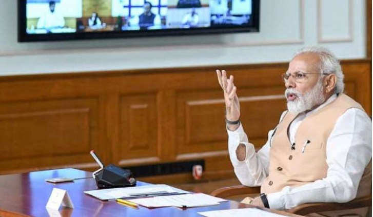 PM Modi discusses COVID-19 situation with CMs, says 'recovery rate in India over 50%'