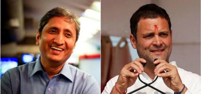 My aim to fight the ideology of hate, says Rahul Gandhi to NDTV's Ravish Kumar