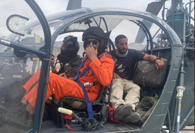 IAF rescues Israeli national in Ladakh