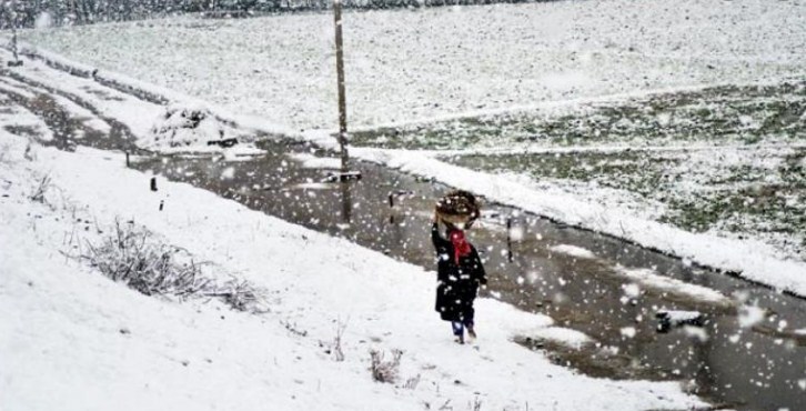 Fresh snow, rainfall in upper reaches of Kashmir bring mercury further down