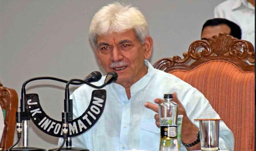 Regional discrimination will not be tolerated in JK: LG Manoj Sinha