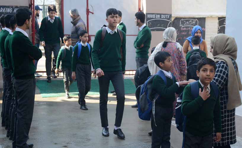 Schools in Kashmir reopen after three-month long winter break, students gear up for annual examinations