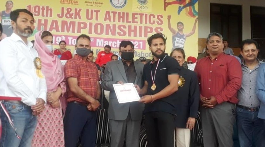 9th J&K Athletics Championship;  Athletics scene in J&K to be revolutionized with latest equipments: Pr Secy YSS