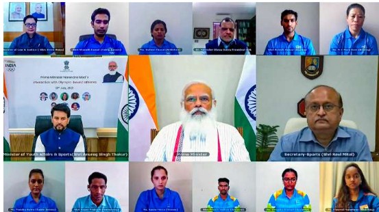 Entire Olympics contingent to be PM Modi's special guest at Red Fort on this Independence Day