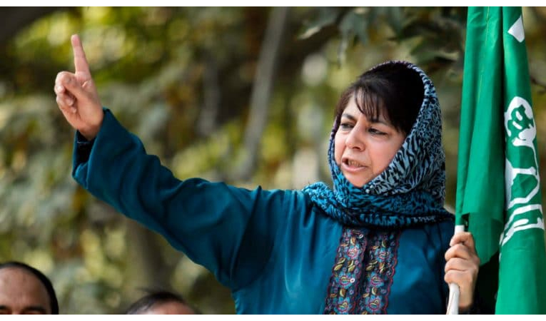 Mehbooba bats for resolution of Kashmir issue through dialogue with stakeholders, Pakistan