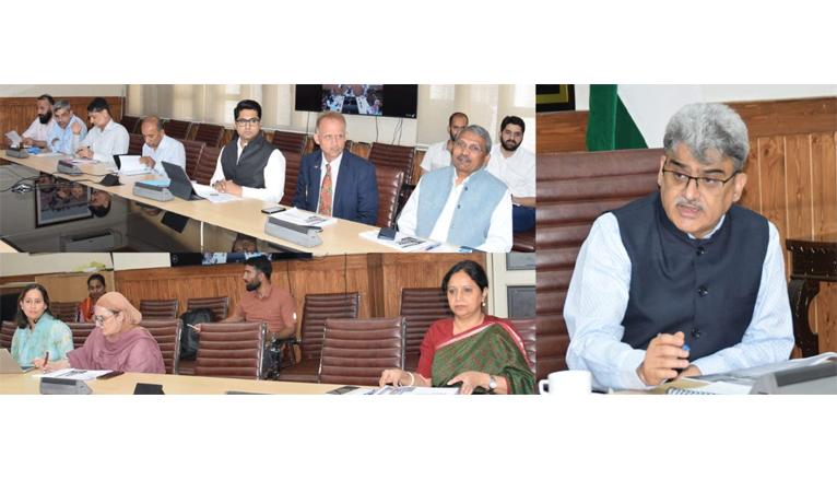 CS reviews functioning of J&K RERA: emphasises strengthening of institutional mechanism to safeguard public interests