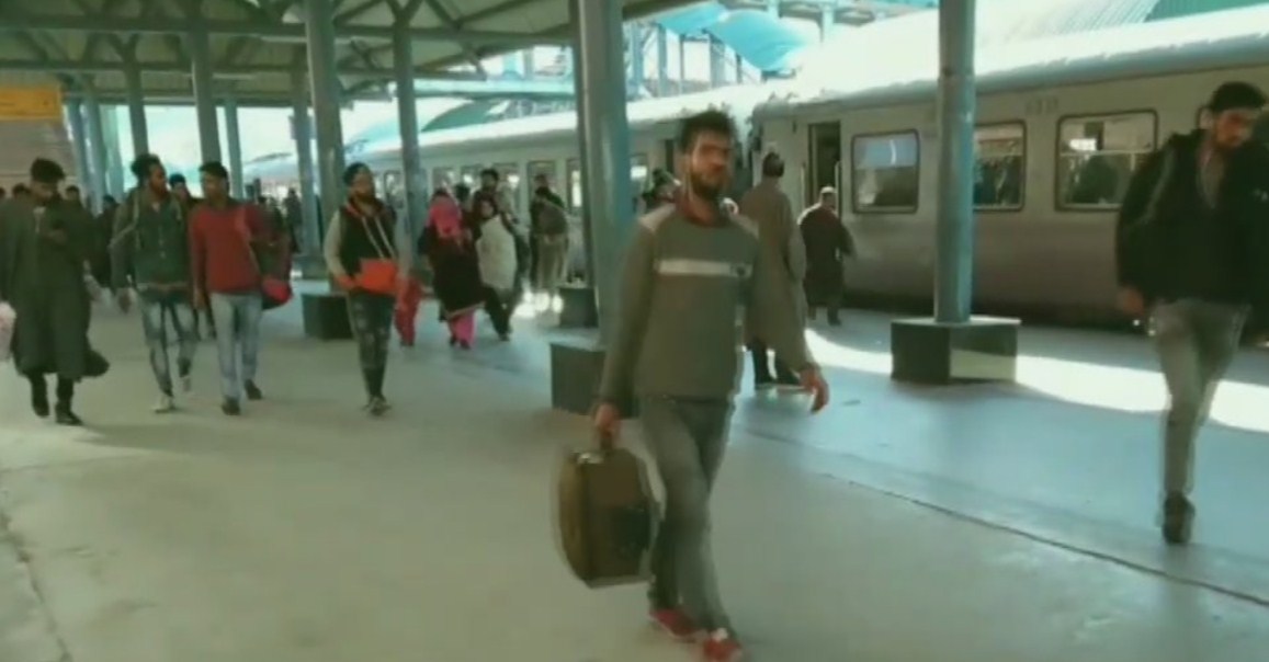Jammu and Kashmir: Train services resume between Srinagar and Banihal