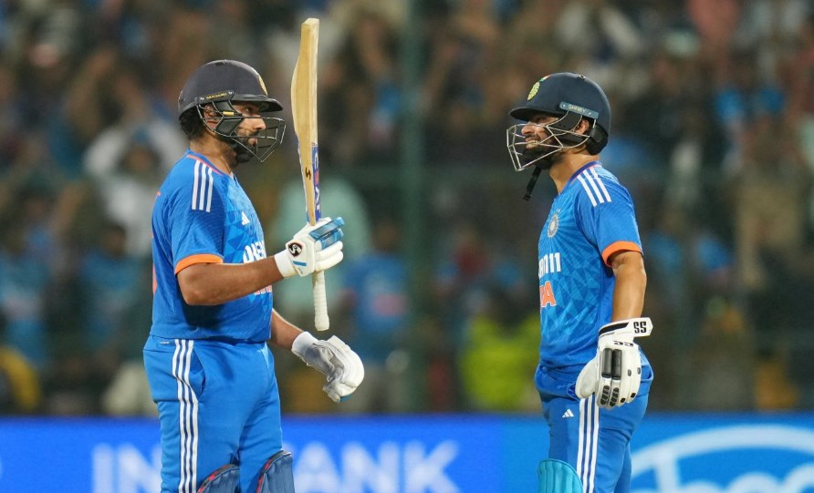 IND vs AFG: Rohit-Rinku record highest fifth-wicket partnership in T20Is