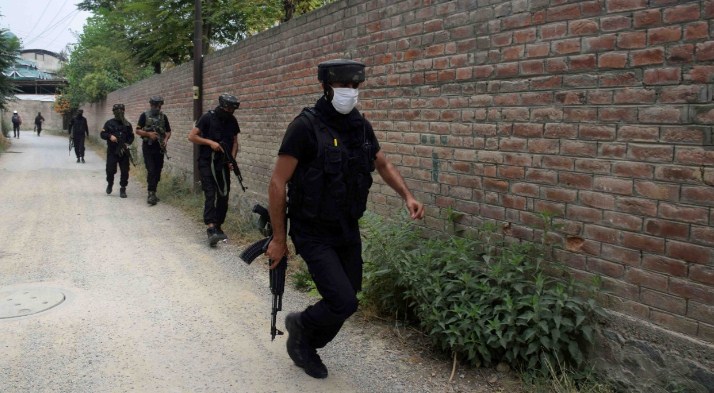 Two arrested during cordon and search operation in Srinagar, ammunition seized