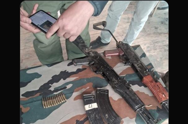 J&K: Security forces recover arms and ammunition in Kupwara