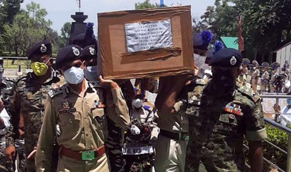 Rich tributes paid to CRPF constable martyred in Anantnag