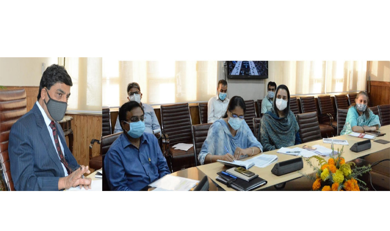 CS reviews progress under employment generating schemes; urges departments to redouble efforts to create one lakh self employment opportunities