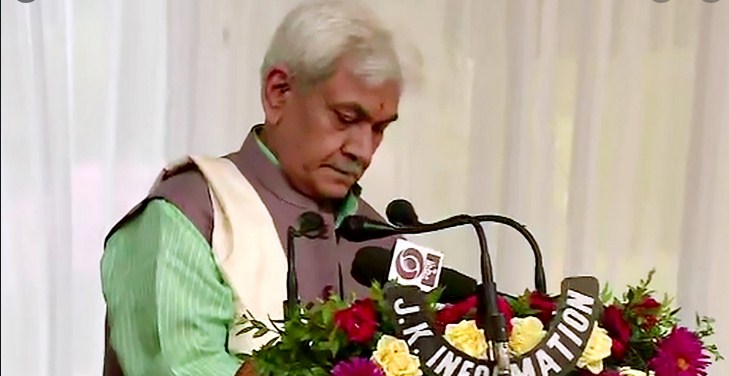 Lt Governor condemns killing of Police Inspector in Anantnag