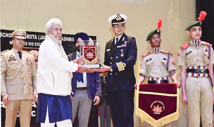 Lt Governor attends Annual Day Celebration of Sainik School, Nagrota
