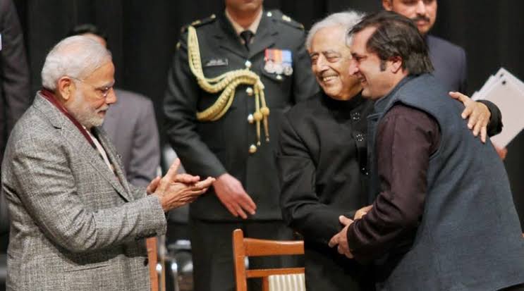 BJPs Former ally Sajjad Lone not allowed to meet his wife and brother 