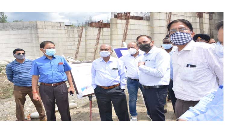J&K, Punjab team inspects Shahpur Kandi Dam Project