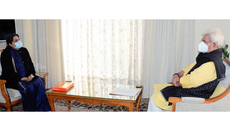 Chief Commissioner of Income Tax call on Lt Governor