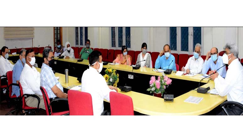 Jammu: Dulloo interacts with civil society members; discusses Covid-19 control measures