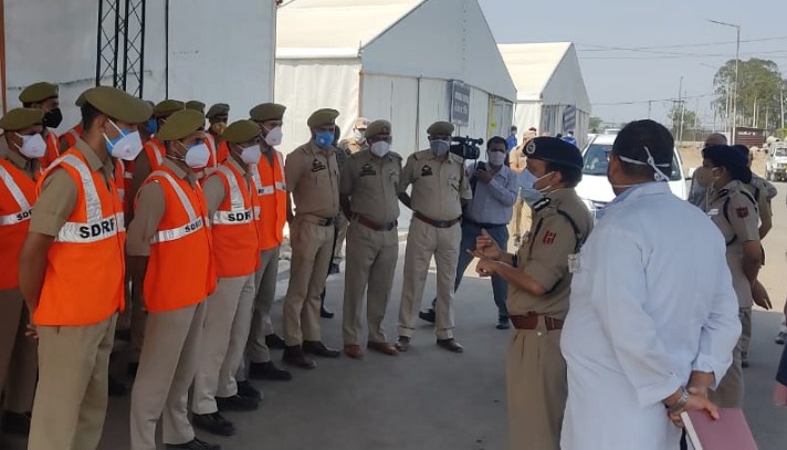 DGP SDRF Visits DRDO Hospital Jammu