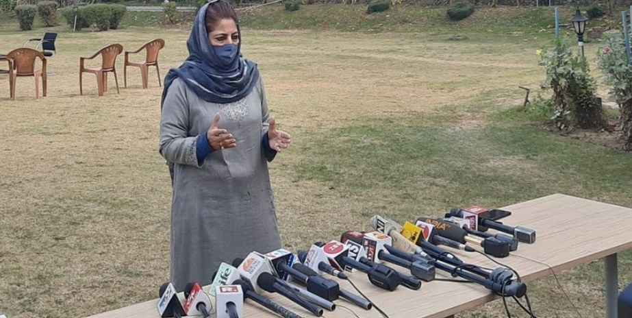 Won’t remain silent, will fight GoI’s 'open loot' of J&K’s resources on all fronts: Mehbooba Mufti