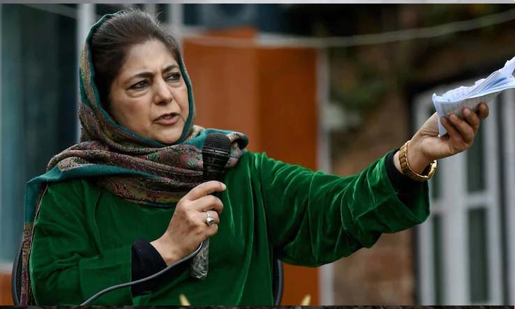 Govt can’t take land back from China, but taking it away from Kashmiris: Mehbooba Mufti