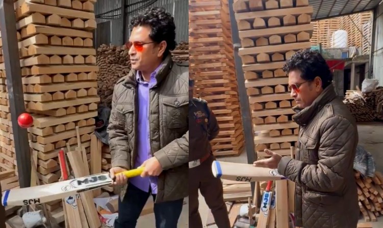 Sachin Tendulkar’s visit boosted sales, say Kashmir bat manufacturers