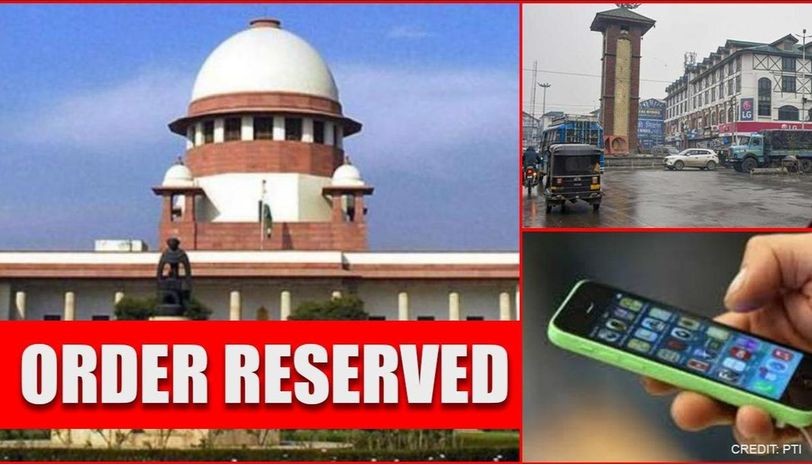 Supreme Court to deliver verdict today in Jammu and Kashmir 4G mobile Internet case