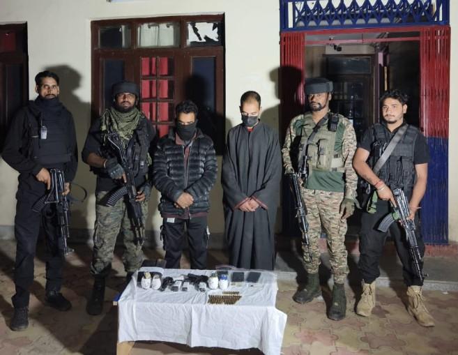 Two held with arms, ammunition in south Kashmir’s Shopian