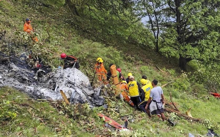 Helicopter crashes near Kedarnath shrine, all seven on board killed