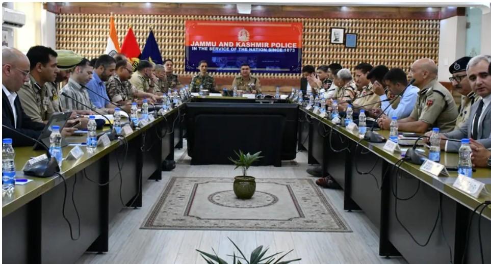 IGP Kashmir calls for strict vigilance against inimical elements
