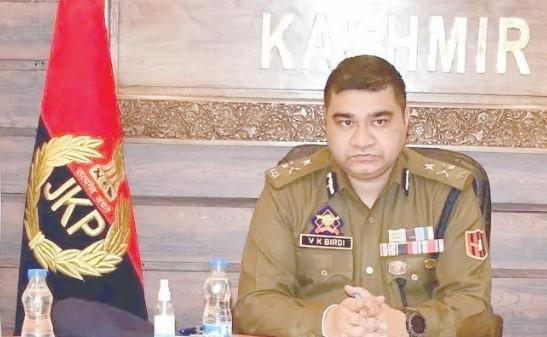 IGP Kashmir chairs security review meeting at PCR Kashmir