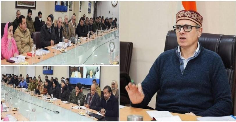 CM Omar Abdullah chairs pre-Budget consultation meeting with stakeholders in Srinagar