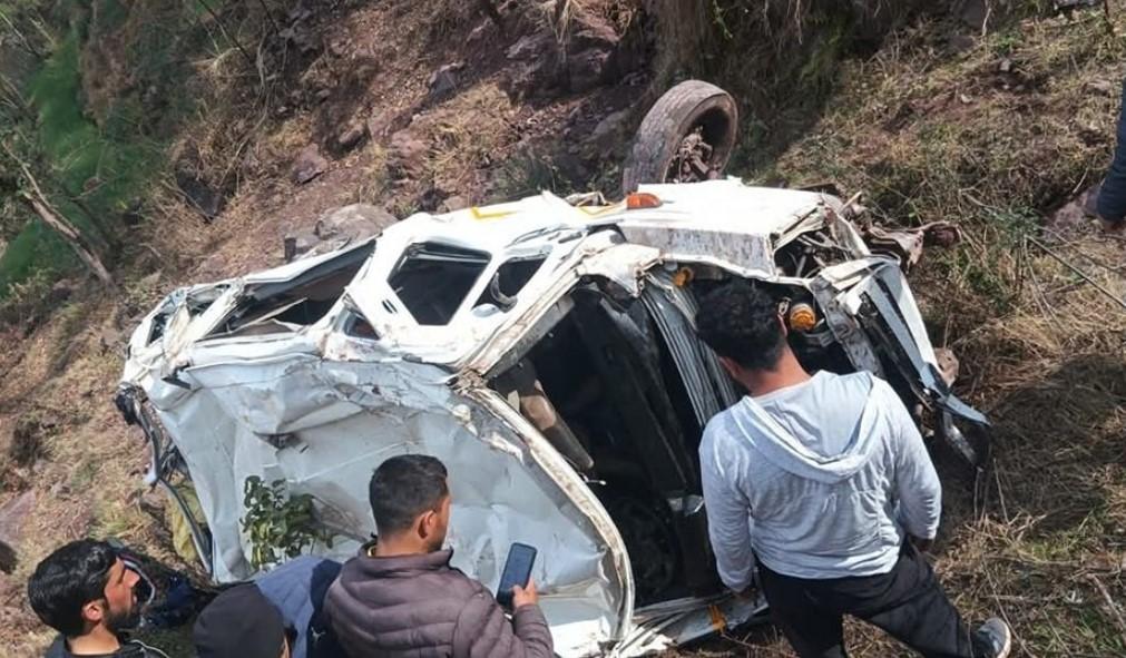 Four killed, eight injured after vehicle falls into gorge in J&K’s Reasi