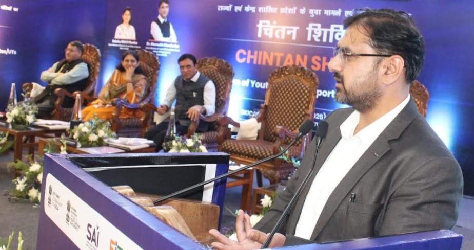 Satish Sharma calls for transforming J&K into sports epicentre at Chintan Shivir